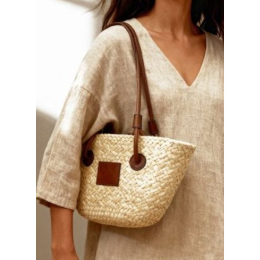  bolso mujer capazo petalo complementos 