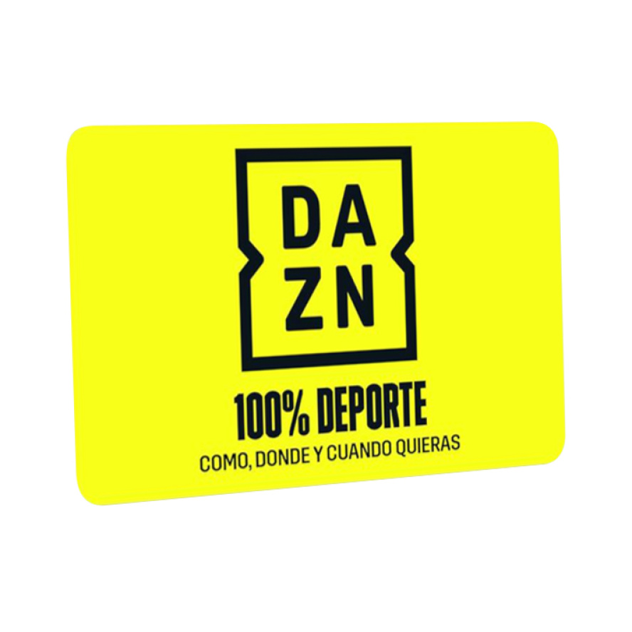  cheque regalo digital 100% deporte dazn cheques digitales dazn