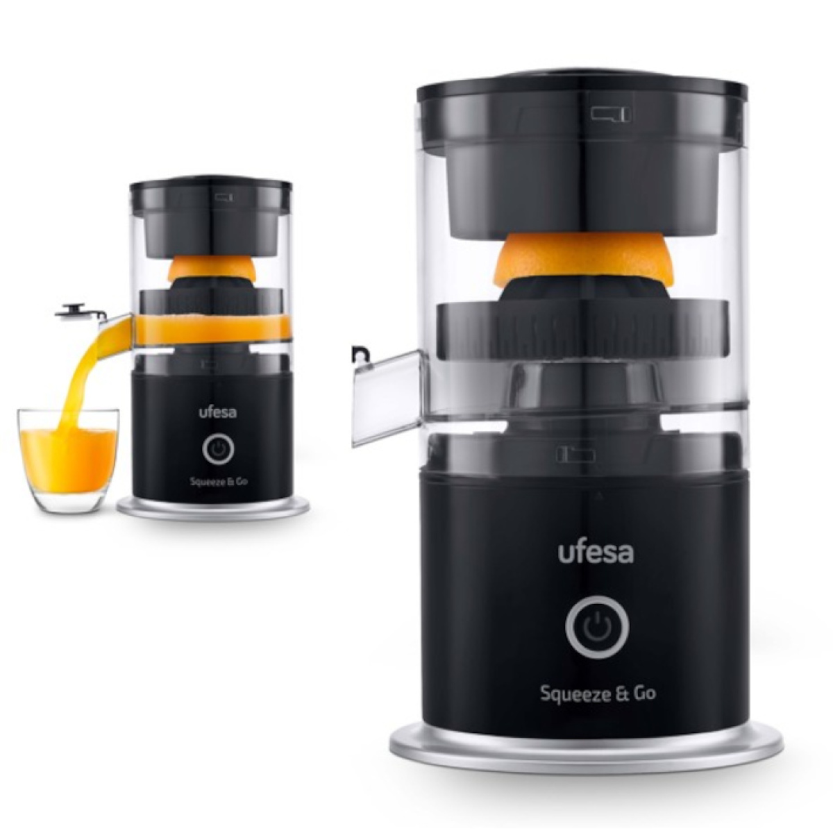  exprimidor eléctrico squeeze & go ufesa pae ufesa