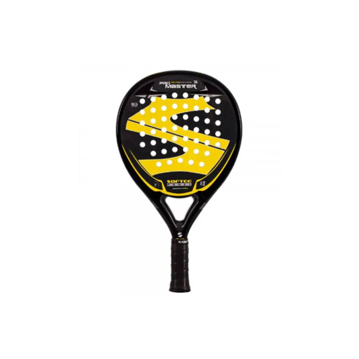  pala padel softee pro master evolution amarilla ocio y deportes softee