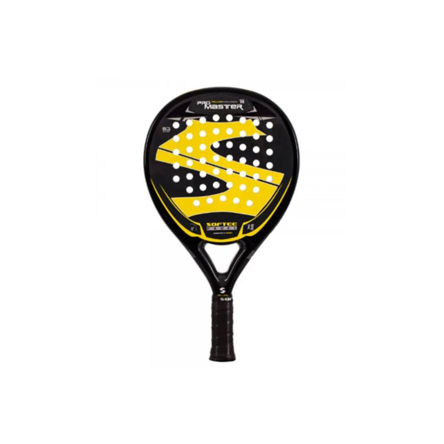  pala padel softee pro master evolution amarilla ocio y deportes softee