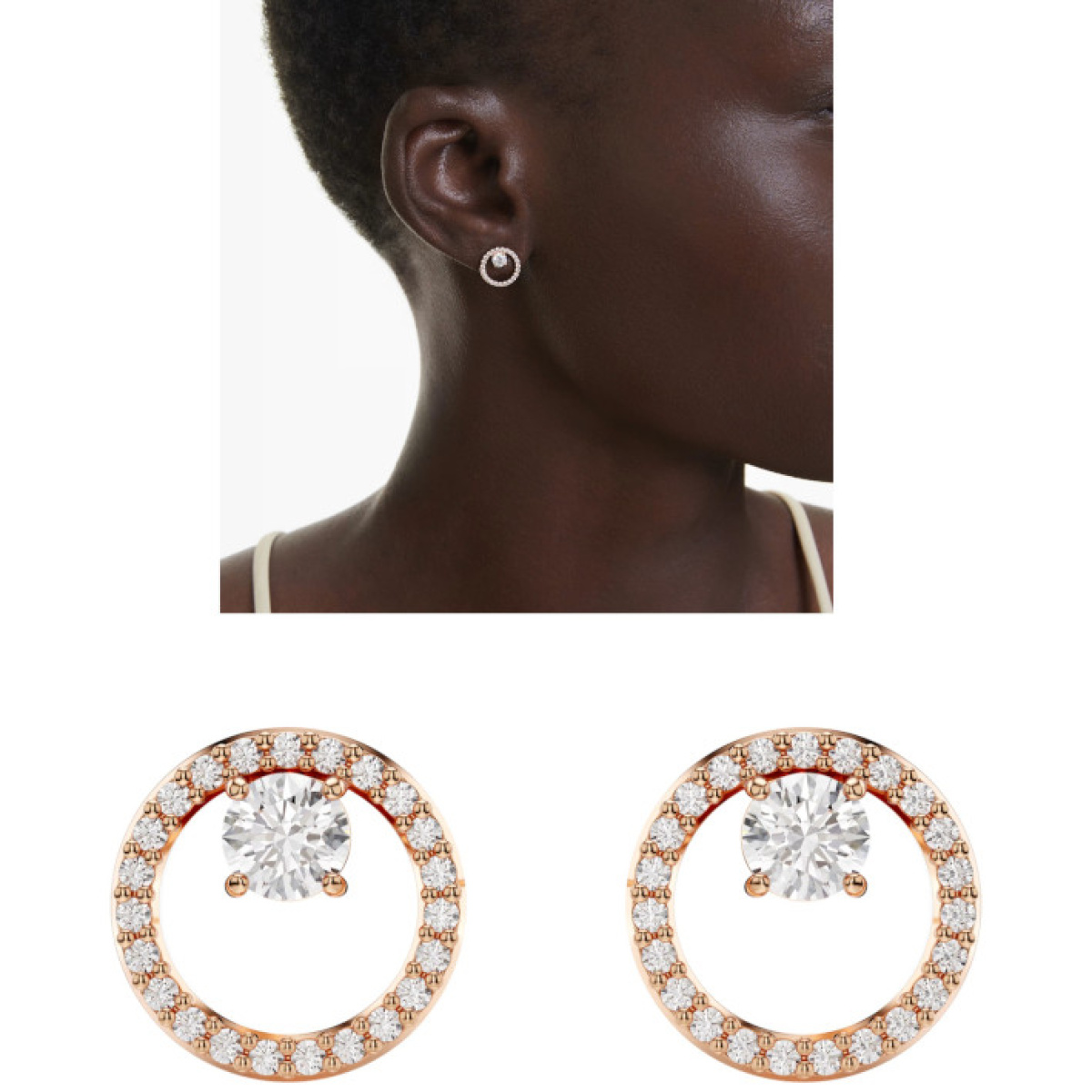  pendientes constella swarovski complementos swarovski