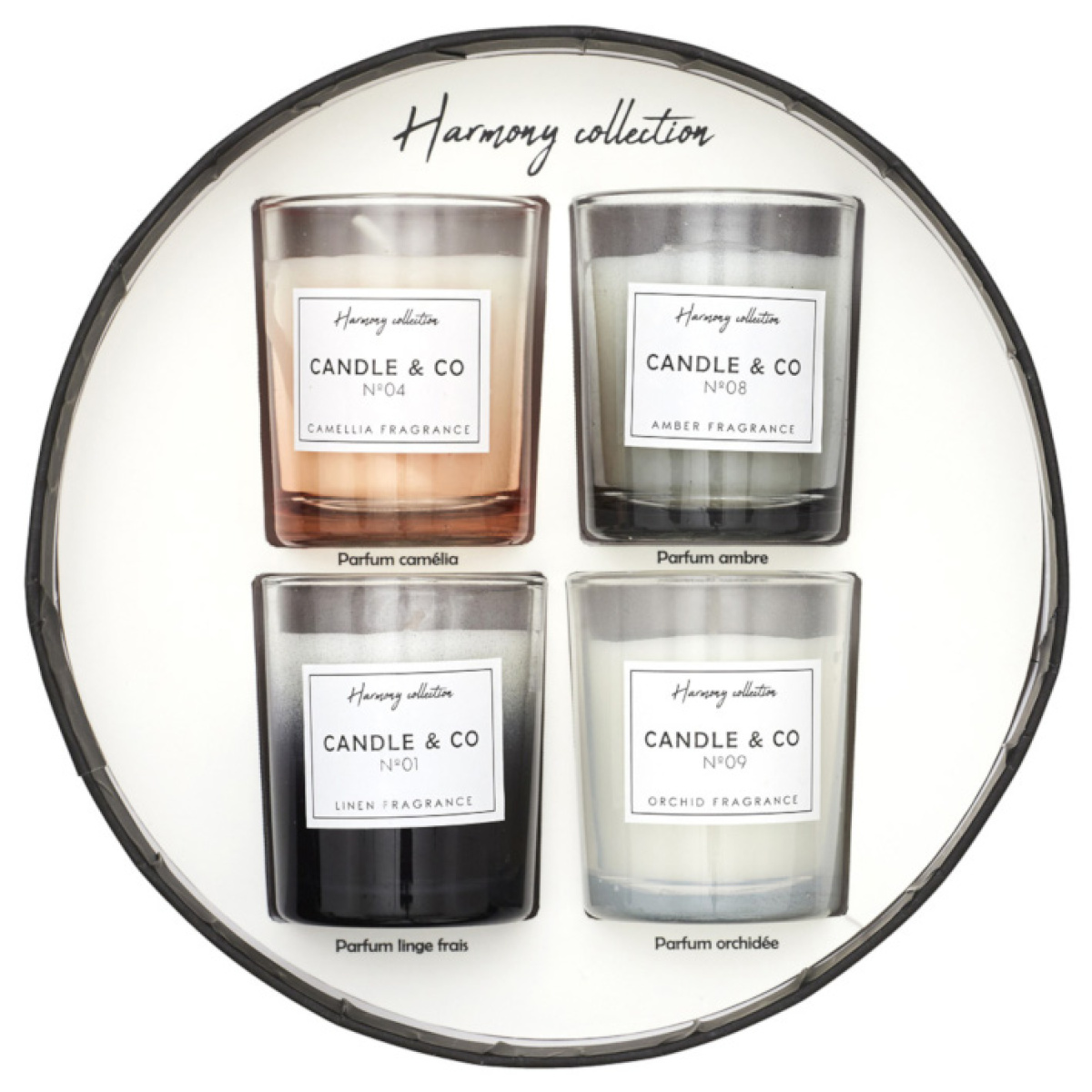  set velas harmony collection hogar 