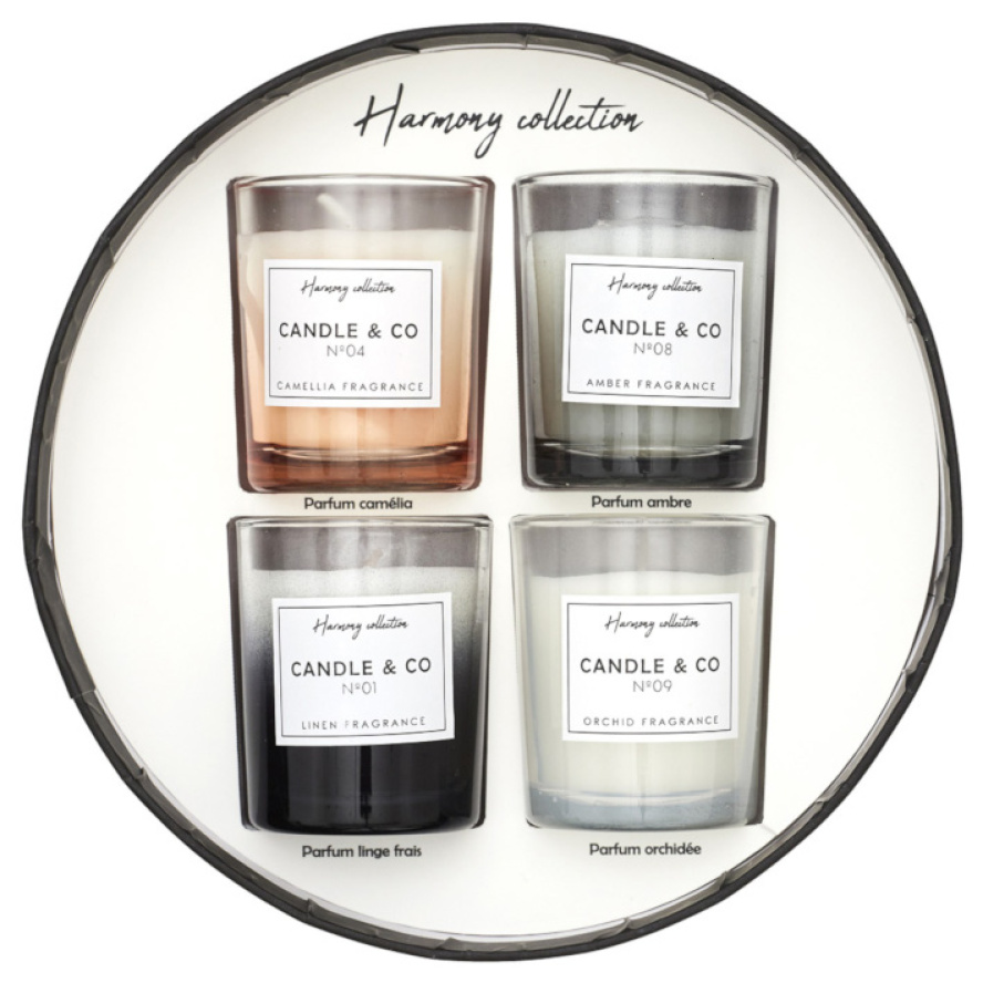  set velas harmony collection hogar 